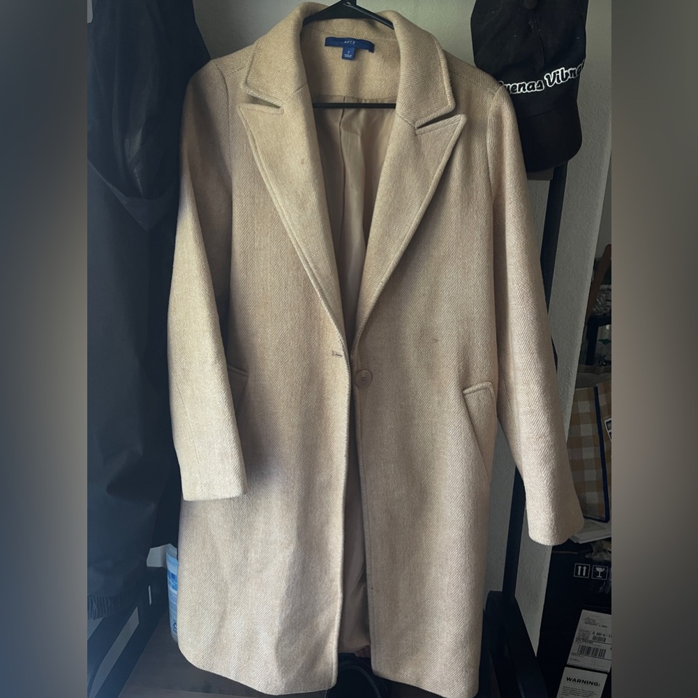 Apt 9 Beige Coat